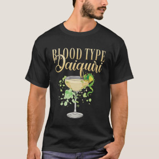 Kippenfeestje Cocktail Bloed Type Daiquiri Lange M T-shirt