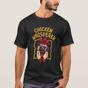 Kippenfluisteraar Haan Zonnebril T-shirt