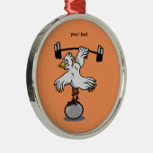 Kippengewicht Metalen Ornament (Rechts)