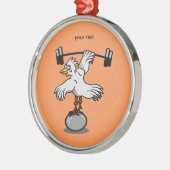 Kippengewicht Metalen Ornament (Links)