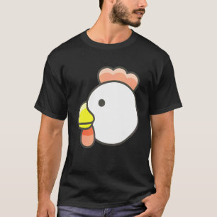 Kippengezicht Halloween Kostuum Mannen Vrouwen Kin T-shirt