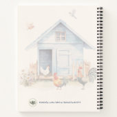 Kippenhok Manager Kinderen Zakelijk Avontuur Notitieboek (Achterkant)