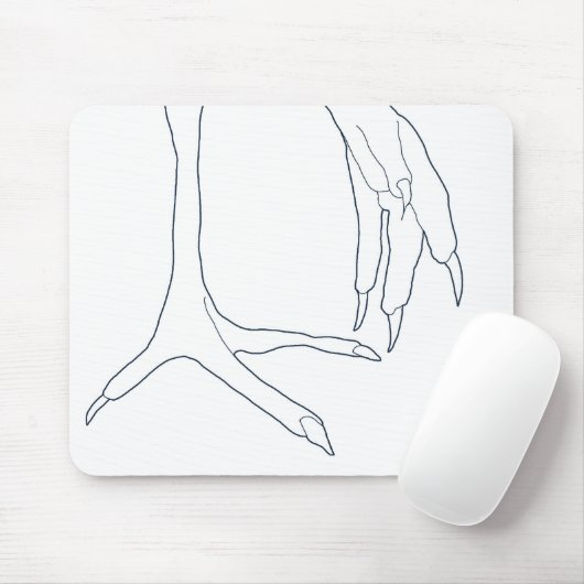 kippenhok muismat (Met muis)