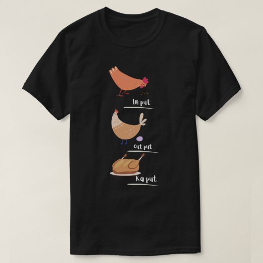 kippenhok t-shirt (Design voorkant)