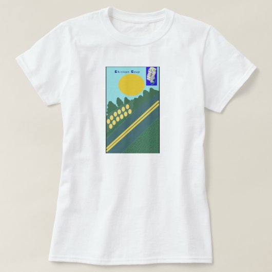 Kippenhok T-Shirt (Design voorkant)