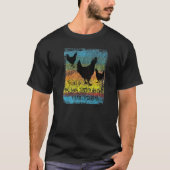 kippenhok t-shirt (Voorkant)