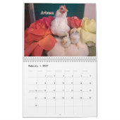 Kippenkalender 2026 kalender (Feb 2027)