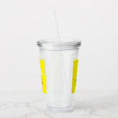 Kippenkracht Acryl Drinkbeker (Links)