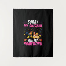 Kippenkunst Mijn Kip Heeft Mijn Huiswerk Opgegeten