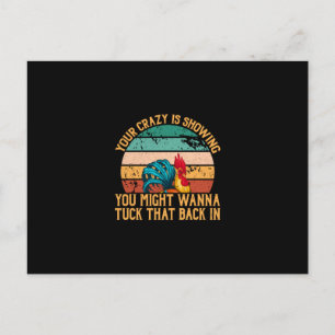 Kippenkunst waar je misschien naar wilt kijken briefkaart