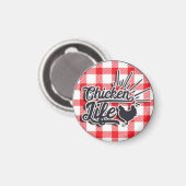 Kippenleven Magneet (Voorkant / Achterkant)