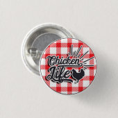Kippenleven Ronde Button 3,2 Cm (Voorkant /achterkant)
