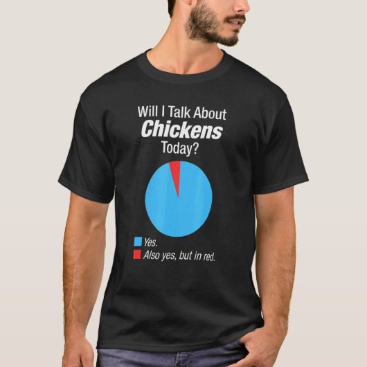 Kippenliefhebber geobsedeerd t-shirt (Voorkant)