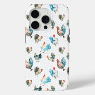 Kippenliefhebber Land Kippen iPhone 15 Pro Case