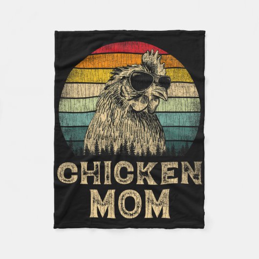 Kippenliefhebber Moeder Moeders Moederdag Fleece Deken (Voorkant)