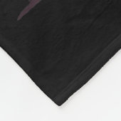 Kippenliefhebber Xmas Funny Santa Riding Chicken C Fleece Deken (Hoek)