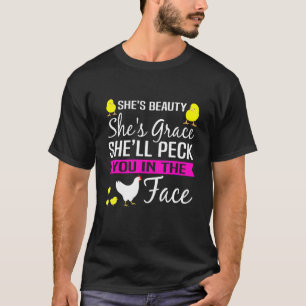 Kippenliefhebbers Schelp Pikt Je In Je Gezicht Ont T-shirt