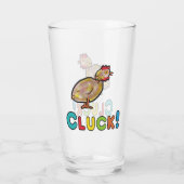 kippenlul glas (Achterkant)