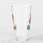 kippenlul glas (Links)
