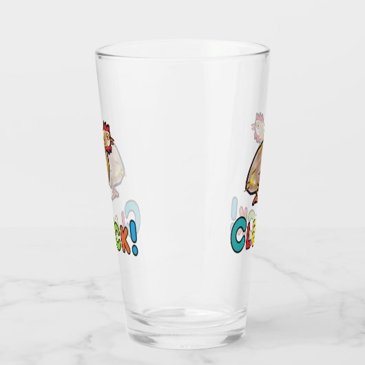 kippenlul glas (Links)