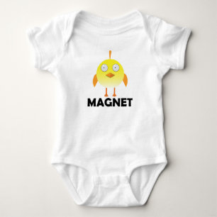 Kippenmagneet - Baby Jersey Bodysuit