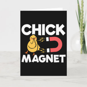 Kippenmagneet Paas Kuikens Grap Fun Kippen grap Kaart