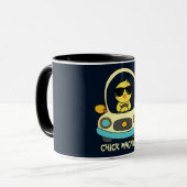 Kippenmagneet Pasen Mok (Voorkant links)