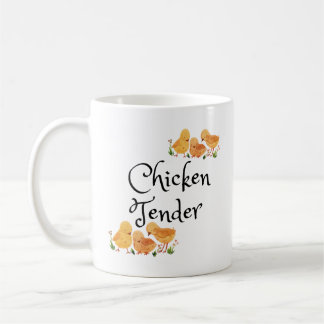 Kippenmals met kuikens koffiemok