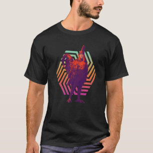 Kippenman Half Kip Half Man Vreemd Bizar T-shirt