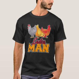 Kippenman Kippengaard Kippenboer Kip T-shirt
