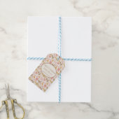 Kippenmeisje Baby Shower - Binnenkort uit het Ei! Cadeaulabel (Met Touw)