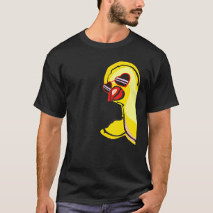 Kippenmeisje Met Zonnebril Gekke Kip T-shirt