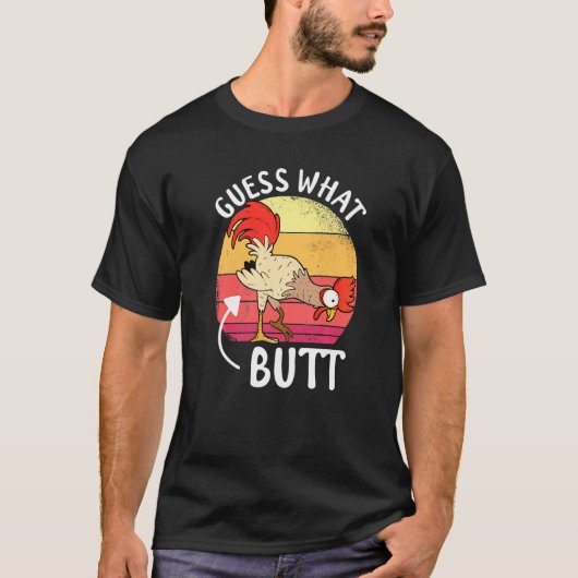 Kippenmeme Raad Wat Kippenkont T-shirt (Voorkant)