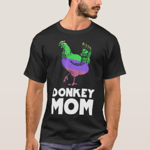 Kippenmoeder Boerderij Dier Moedersdag T-shirt