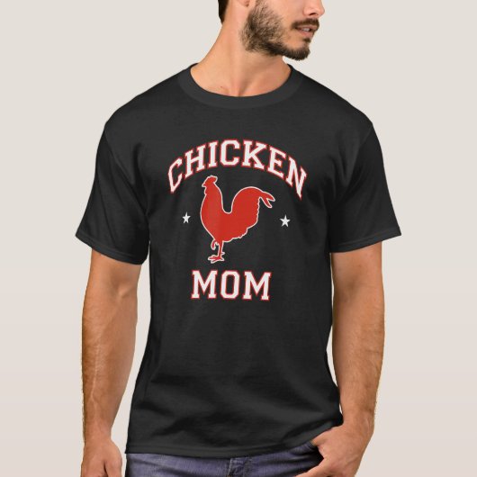 Kippenmoeder T-shirt (Voorkant)