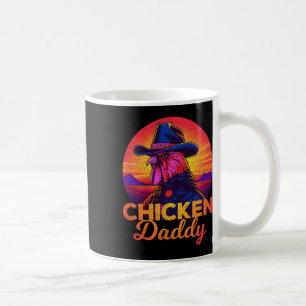 Kippenpapa Grappige Cowboy Haan Boer Boerenbedrijf Koffiemok