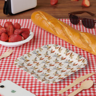 Kippenpapier Borden Papieren Bordje