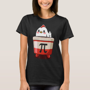 Kippenpot Pi Dag Pie Wiskunde Geek Gift 3 14 T-shirt