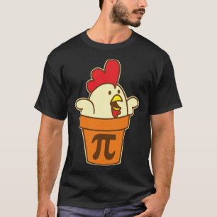 Kippenpot Pi Geek Pie Mathematics Pun T-shirt
