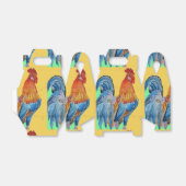 Kippenroestbakken Birthday  naam Bedankdoosjes (Uitgevouwen)