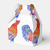 Kippenroestbakken Birthday  naam Bedankdoosjes (Achterkant)