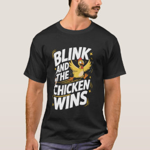 Kippenspel Blink en de kip wint T-shirt