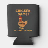 Kippenspel Kijk niet naar de kip Blikjeskoeler (Achterkant)