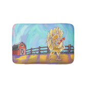 Kippenstift en Accessoires Badmat (Voorkant)