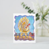 Kippenstift en Accessoires Briefkaart (Staand voorkant)