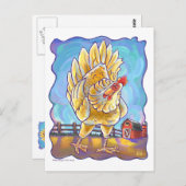 Kippenstift en Accessoires Briefkaart (Voorkant / Achterkant)