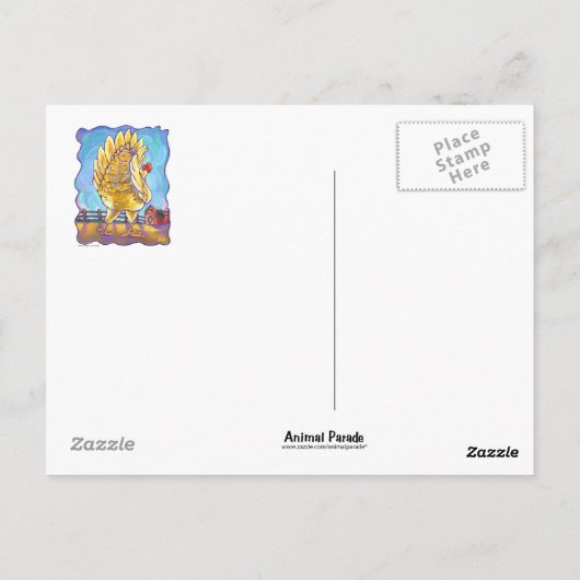 Kippenstift en Accessoires Briefkaart (Achterkant)