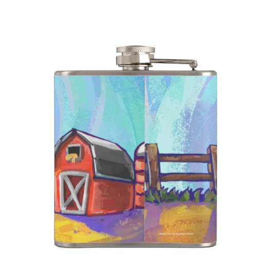 Kippenstift en Accessoires Heupfles (Achterkant)