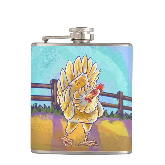 Kippenstift en Accessoires Heupfles (Voorkant)