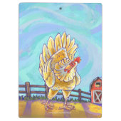 Kippenstift en Accessoires Klembord (Achterkant)